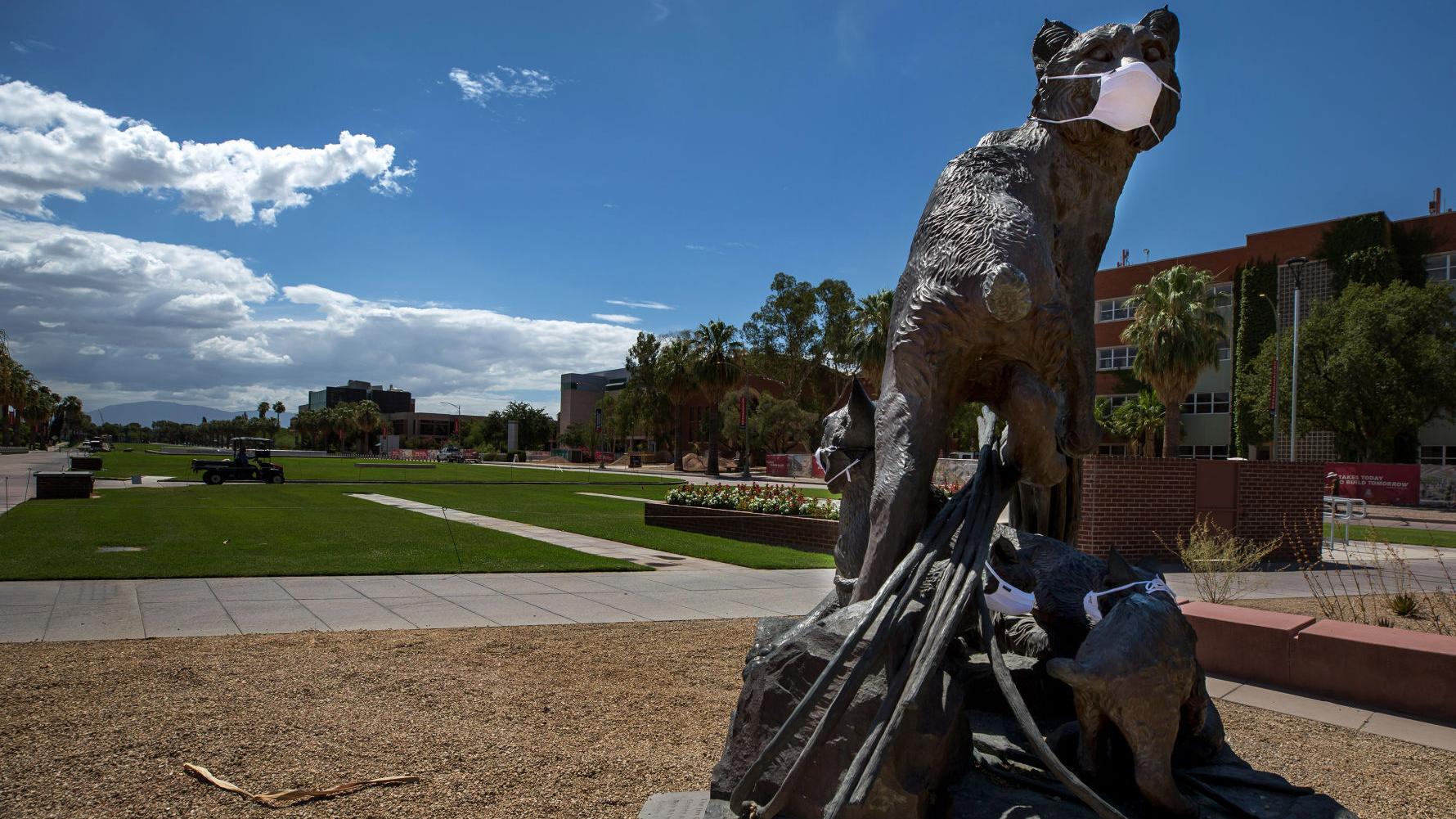 University of Arizona's initial wave of students to test campus health protocol